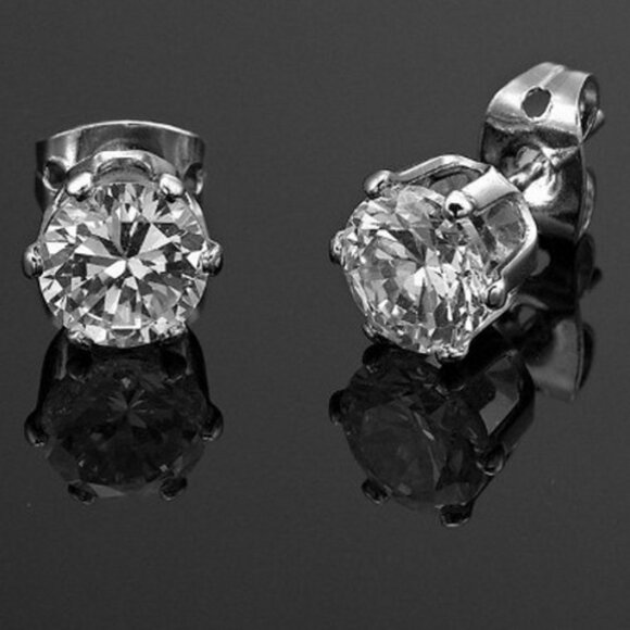 Swarovski elements stud earrings - Picture 1 of 4